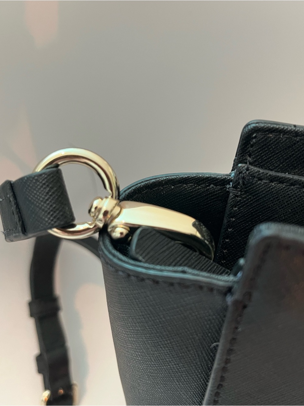 kate spade jazz Black and Pink Cat-Ear Crossbody Bag - Picture 5 of 11